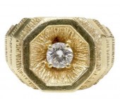 GENTS ESTATE 14KT YELLOW GOLD