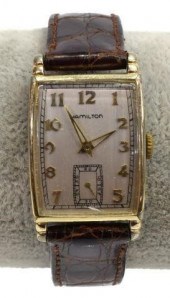 GENTS HAMILTON GOLD FILLED WAT