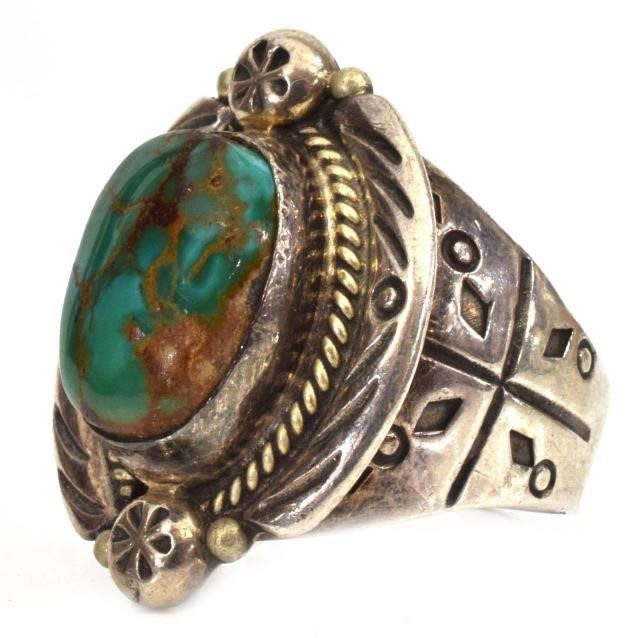 GENTS NATIVE AMERICAN STERLING &