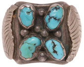 GENTS SOUTHWEST SILVER &AMP; T