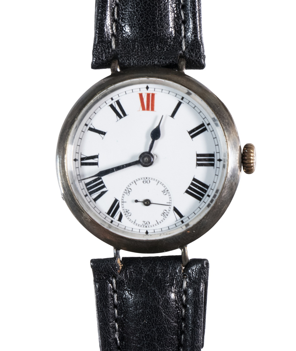 GENT'S STERLING SILVER WRISTWATCH