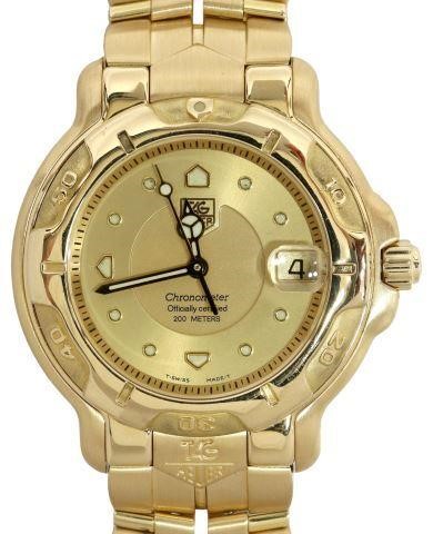 GENT'S TAG HEUER 18K GOLD