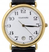 GENT'S TOURNEAU 18KT YELLOW GO