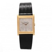 GENT'S VINTAGE GOLD WATCH, PAT
