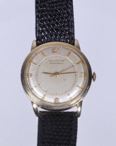 GENT'S WITTNAUER 14K GOLD WRIS