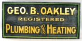 ''GEO. OAKLEY PLUMBING AND HEA