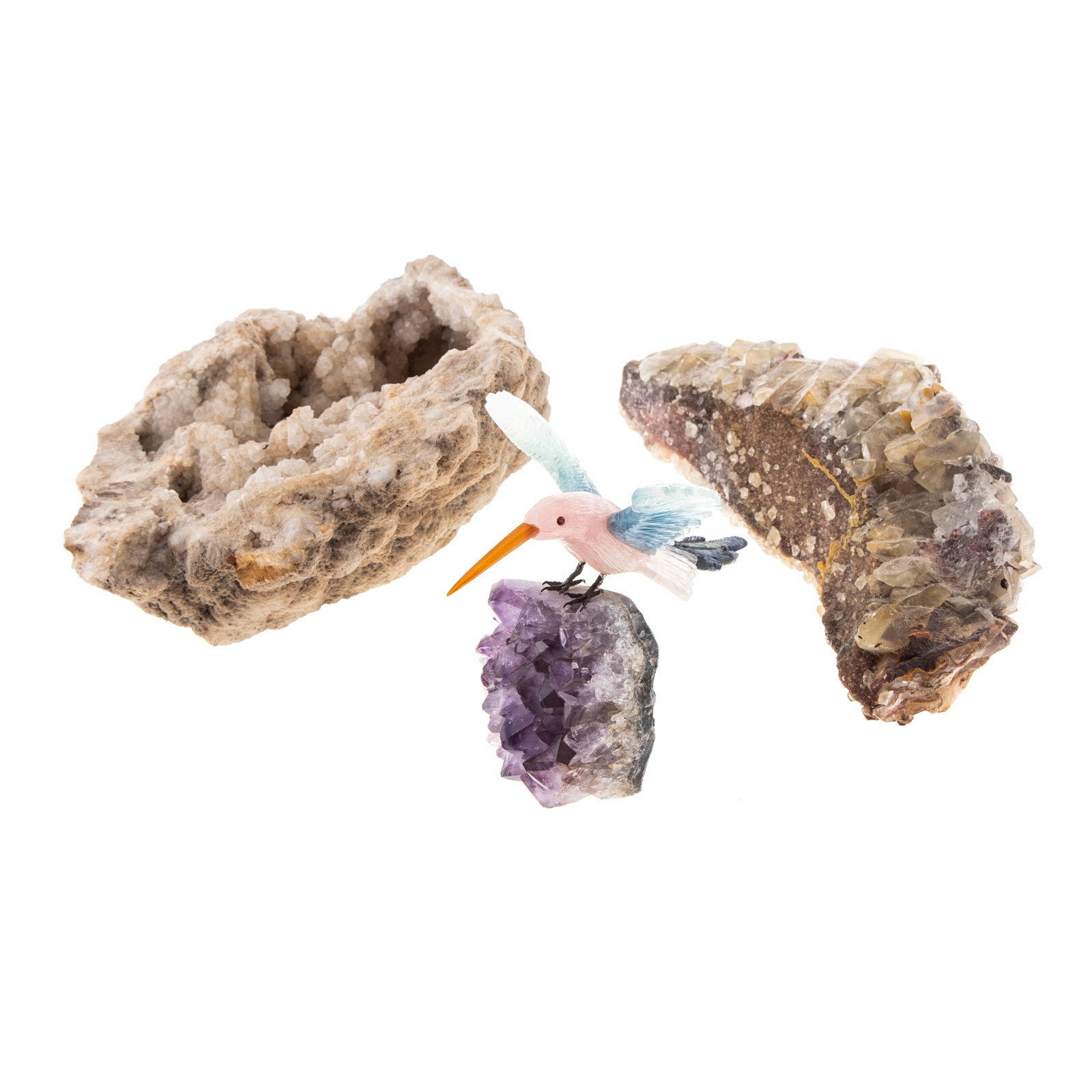 GEODE, QUARTZ FORMATION & HARDSTONE