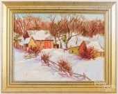 GEOFF BLADON (AMERICAN), OIL O