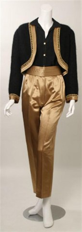 Geoffrey Beene silk and mohair