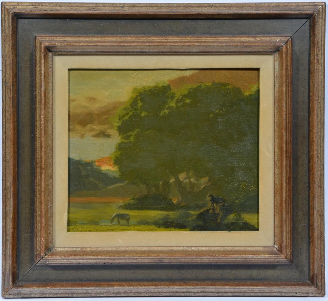 GEOFFREY LEWIS PAINTING, MARIN