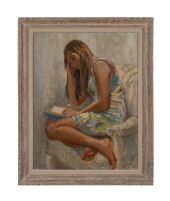 GEOFFREY TRAUNTER YOUNG WOMAN