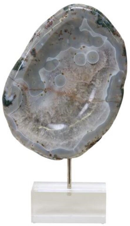 GEOLOGICAL AGATE SPECIMEN ON