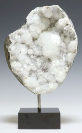 GEOLOGICAL APOPHYLITE ON BLACK