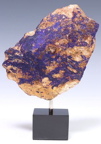 GEOLOGICAL AZURITE SPECIMEN ON