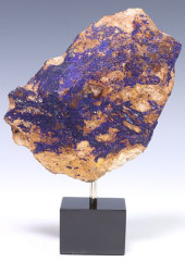 GEOLOGICAL AZURITE SPECIMEN ON