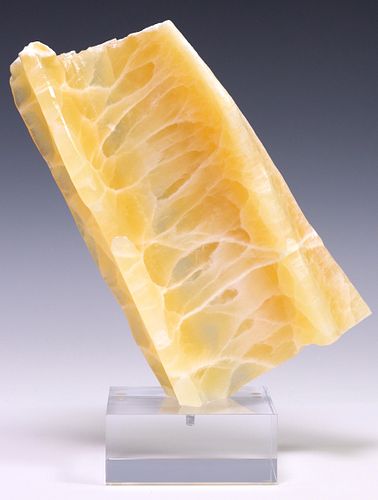 GEOLOGICAL HONEYCOMB CALCITE