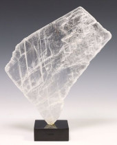 GEOLOGICAL WINDOWPANE SELENITE