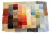 GEOMETRIC FLOKATI SHAG RUG, 7'