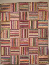 GEOMETRIC "LOG CABIN" PATTERN