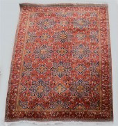 GEOMETRIC MEDALLIONS WOOL RUGG