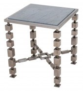 GEOMETRIC MODERNIST STEEL SIDE