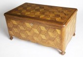 GEOMETRIC TUMBLING BLOCK PARQU