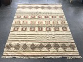 GEOMETRIC WOVEN CARPET 11' 7"