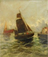 GEORG FISCHOF IMPRESSIONIST HA