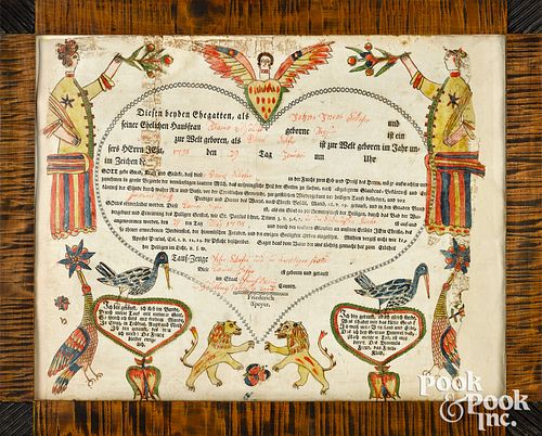 GEORG FRIEDERICH SPEYER FRAKTUR