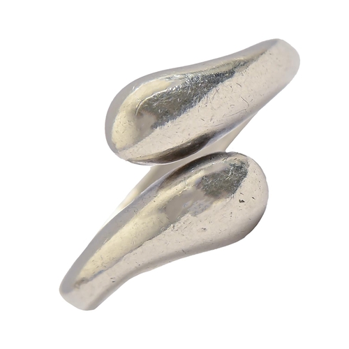 Georg Jensen. A Danish silver ring,