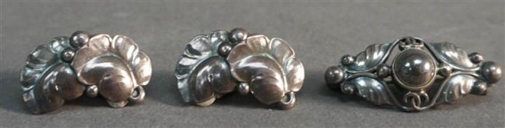 GEORG JENSEN AND WENDEL PIN AND A