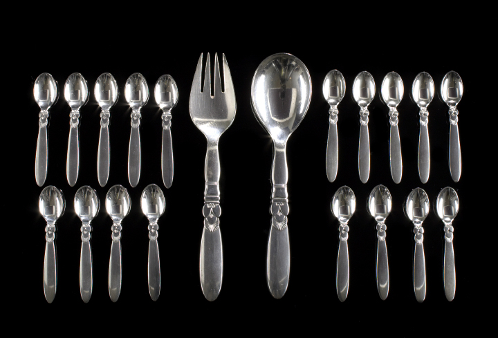 Georg Jensen "Cactus" Two-Piece