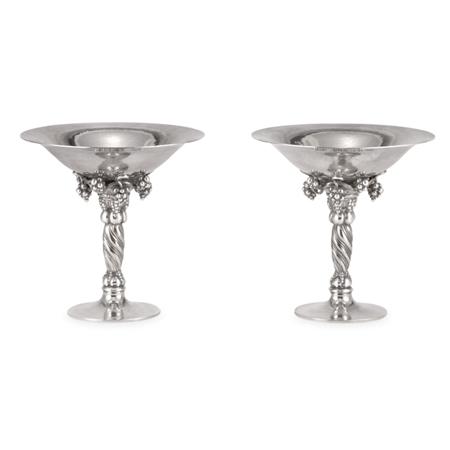 Georg Jensen Danish, 1866-1935 Pair