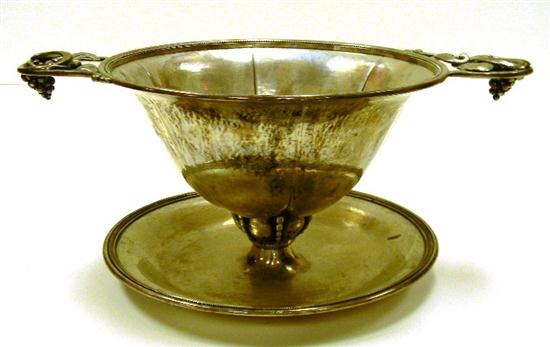 Georg Jensen silver bowl on