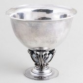 GEORG JENSEN SILVER CENTER BOW