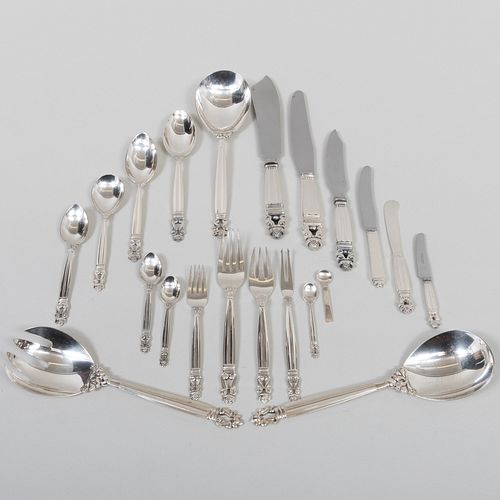 GEORG JENSEN SILVER FLATWARE