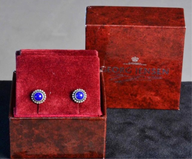 Georg Jensen Sterling And Lapis