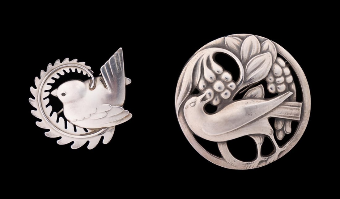 GEORG JENSEN STERLING PINS, NO. 309