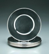 Georg Jensen sterling plates,