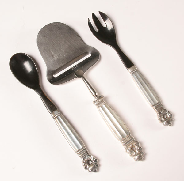 Georg Jensen sterling serving