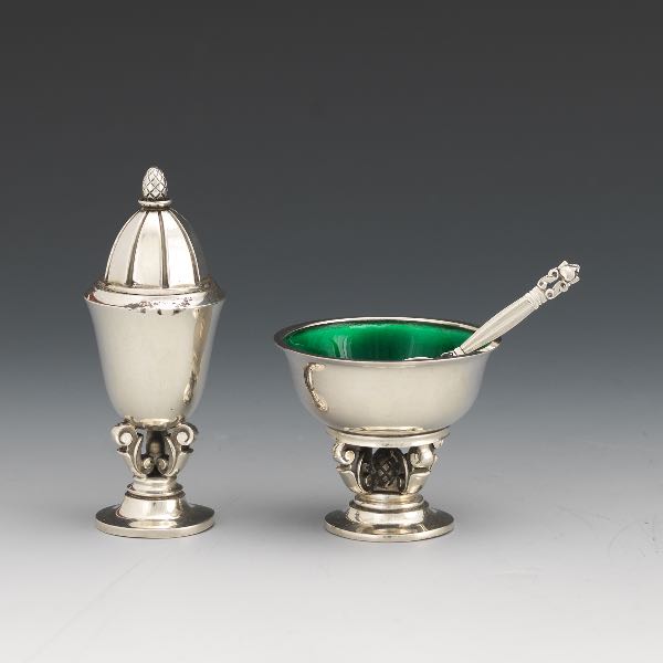 GEORG JENSEN STERLING SILVER AND
