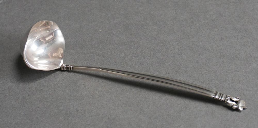 GEORG JENSEN STERLING SILVER LADLE,