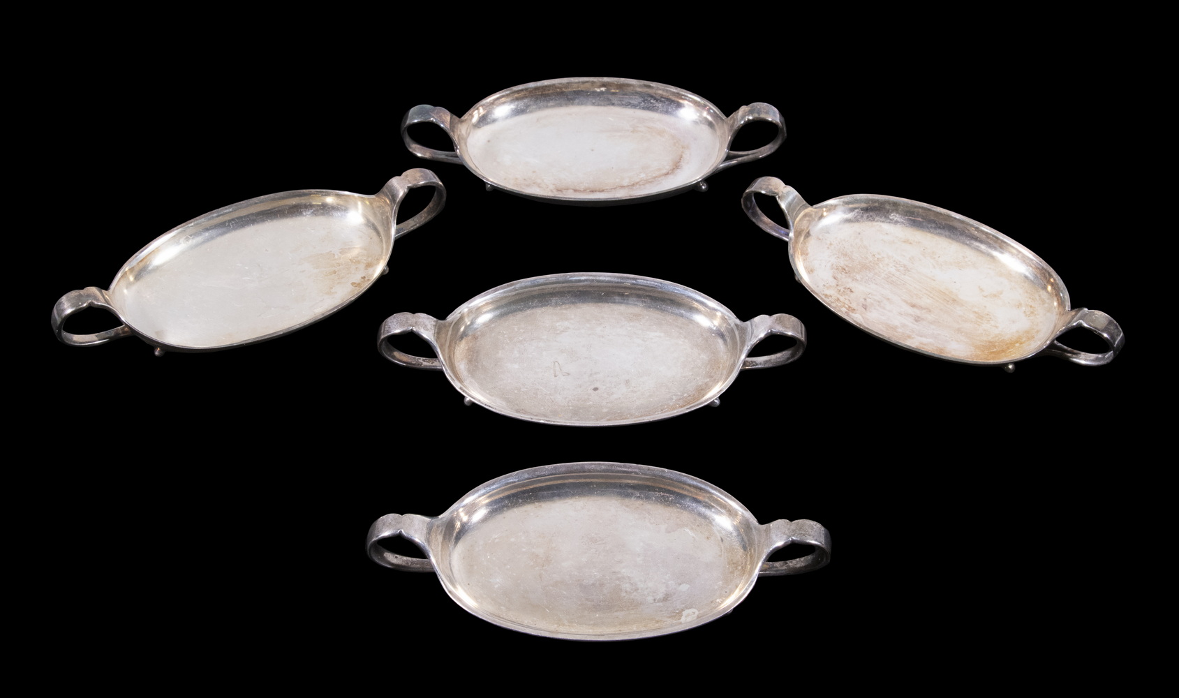 GEORG JENSEN STERLING SMALL OVAL