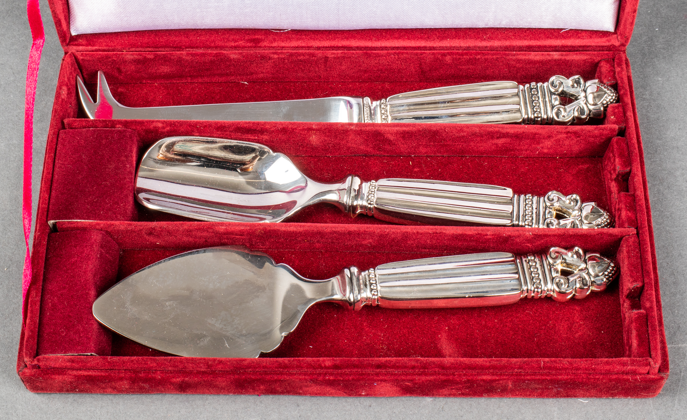 GEORG JENSEN STYLE SILVER PLATE
