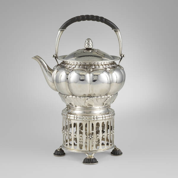 Georg Jensen. Tea kettle on