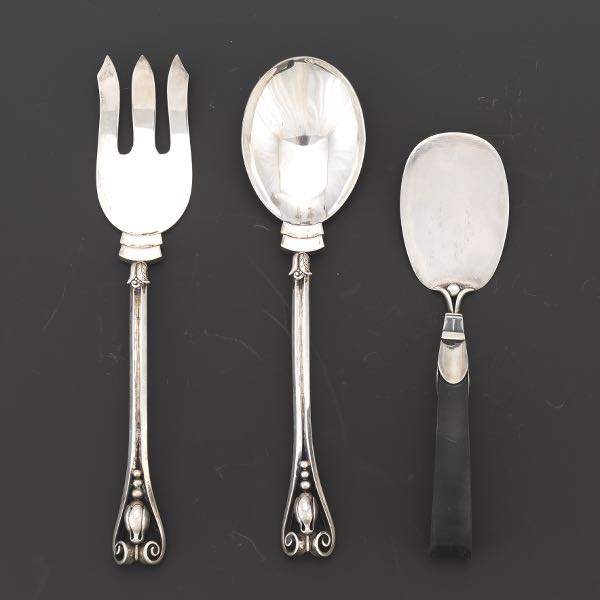 GEORG JENSEN USA SALAD SERVICE