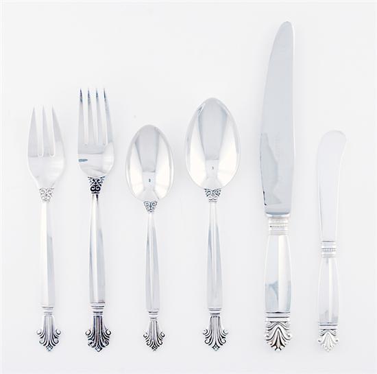 Georg Jenson sterling flatware