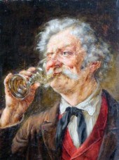 Georg Roessler (1861-1925) oil