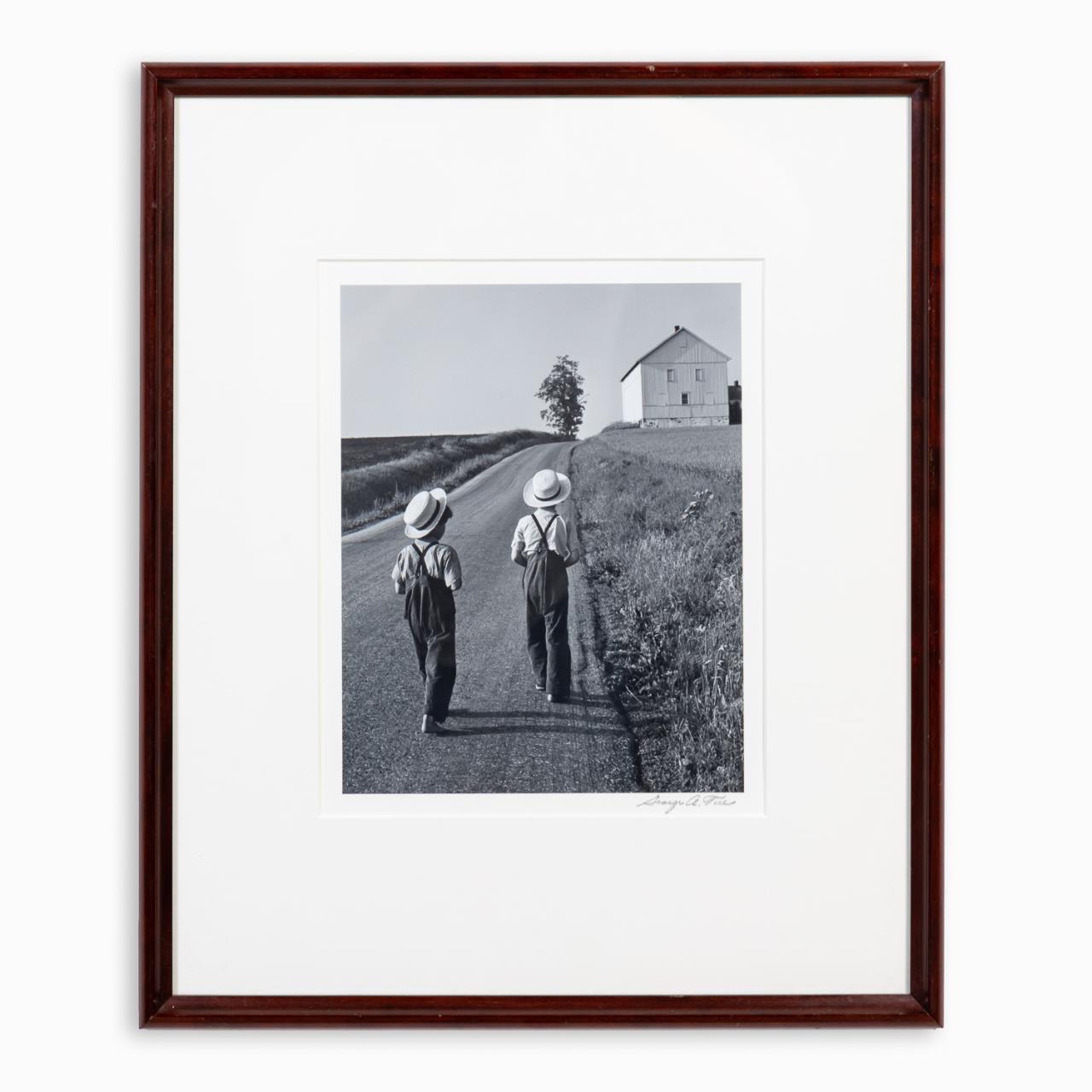 GEORGE A. TICE "TWO AMISH BOYS"