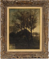 GEORGE A. TRAVER LANDSCAPE OIL